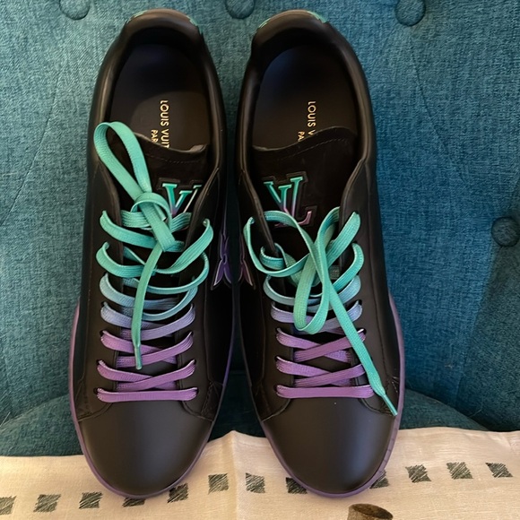 Louis Vuitton ombré incredible Luxembourg sneaker shoes - Picture 2 of 15